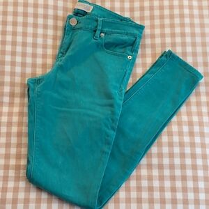 Express Vibrant Teal Jeans